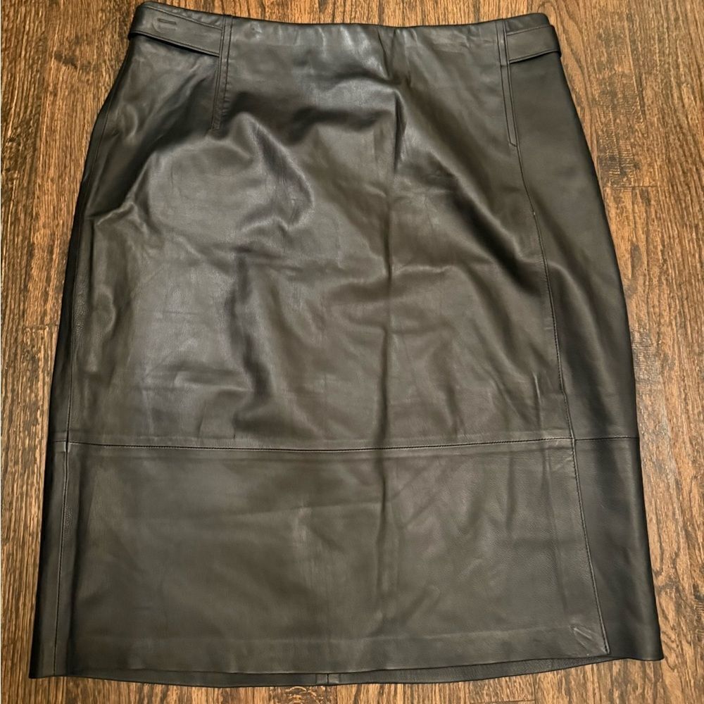 Vinceleatherskirt